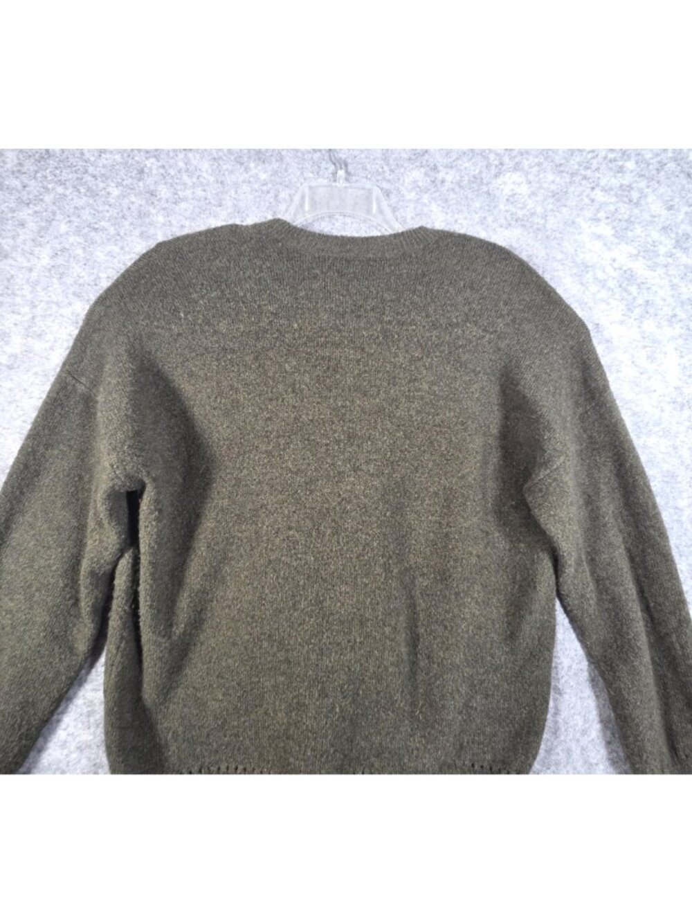 Torrid Olive Green Oversized Textured Knit Cardigan Plus Size Cozy Boho 1X - Picture 6 of 9